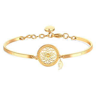 Zlatý náramek z chirurgické oceli Brosway Chakra BHK432