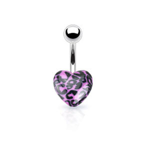 Piercing do pupiku 1104-Violet