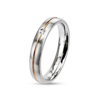 Ocelový prsten Spikes 2127