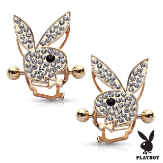 Piercing bradavek Playboy 009-RD