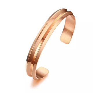 Pevný náramek z chirurgické oceli JCFB145RG