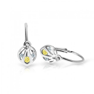 Náušnice pro miminka Cutie C2265B-Yellow