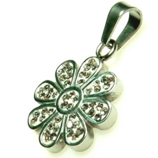 Přívěsek kytička z chirurgické oceli 7422