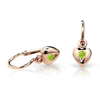 Náušnice pro miminka Cutie C1556R-Peridot Green