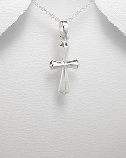 Přívěšek křížek stříbro 2575