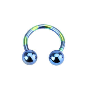 Piercing do ucha T11-BLUE1,6