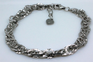 Stříbrný náramek na ruku 301756