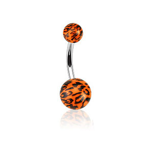 Piercing do pupíku 1102-ORANGE