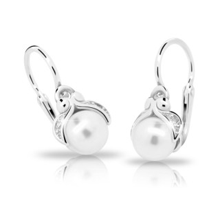 Náušničky pro děti Cutie C2414 White