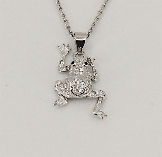 Přívěsek Žába se zirkony 3058540004