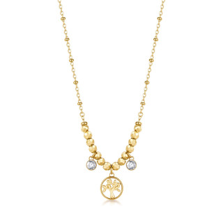 Pozlacený náhrdelník z chirurgické oceli Brosway CHAKRA BHKN168