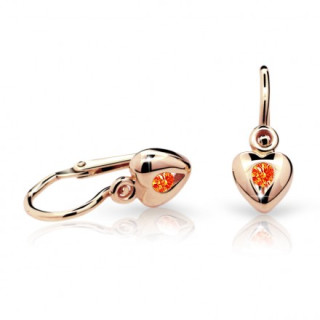 Náušnice pro miminka Cutie C1556R-Orange