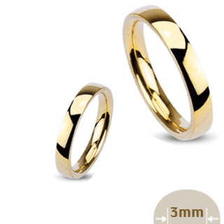 Snubní prsteny z chirurgické oceli 002-3