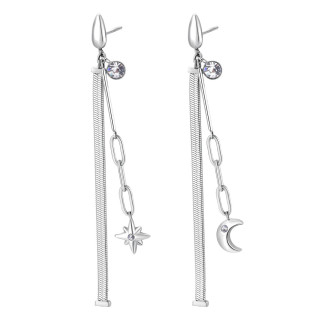 visací náušnice chirurgická ocel BAH53