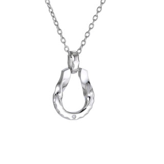 Moderní přívěsek z chirurgické oceli + řetízek GPSS1644