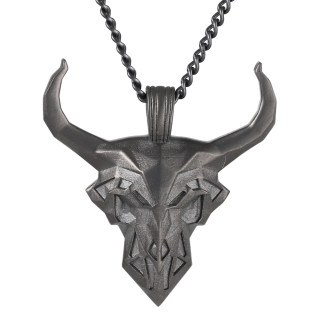 Stylový přívěsek z chirurgické oceli + řetízek PSS1310