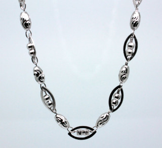 Dámský náhrdelník stříbrný 306463