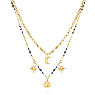 pozlacený náhrdelník BAH62