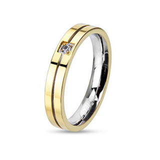 Prsten z chirurgické oceli 2122