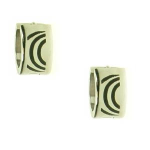 Náušnice z chirurgické oceli kruhy SELLE7003