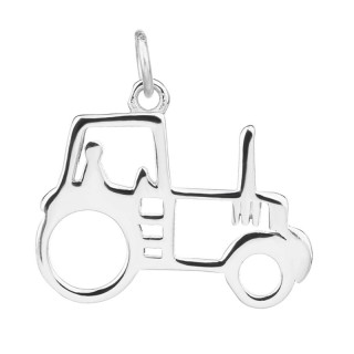 Stříbrný náhrdelník traktor 303203005