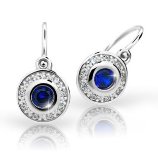 Zlaté náušnice pro miminka Cutie C2400B-Spinel