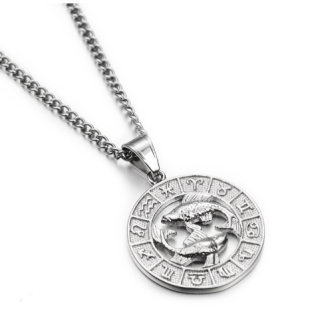 Přívěsek se znamením Ryby + řetízek WJHP3093