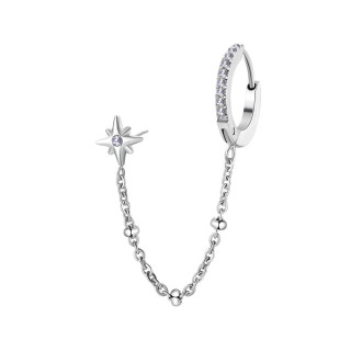 visací náušnice ocel BAH55