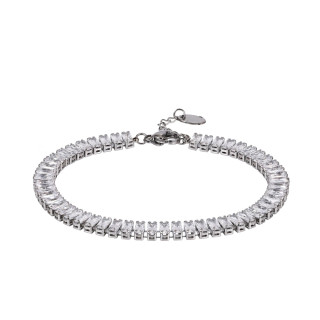 Dámský náramek se zirkony chirurgická ocel MBSS223