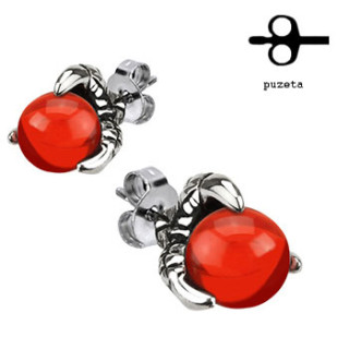 Ocelové náušnice 117