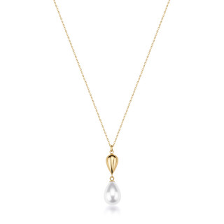 Pozlacený náhrdelník z chirurgické oceli Brosway PERFECT BPC69