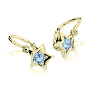 Dětské náušnice Cutie Jewellery C1942Z Arctic Blue