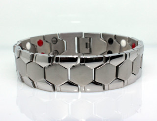 Pánský magnetický náramek chirurgická ocel WJHB706-ST