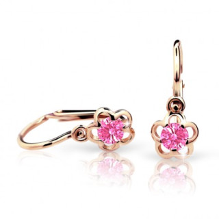 Náušnice pro miminka Cutie C1945R-Pink