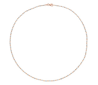 Stříbrný pozlacený náhrdelník 3052730006