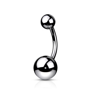 Piercing do břicha z titanu SET23N01-1