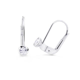 Zlaté náušnice s diamanty DZ8007-55-00-X-2