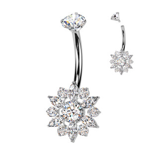 Titanový piercing do břicha SETIN69-ST