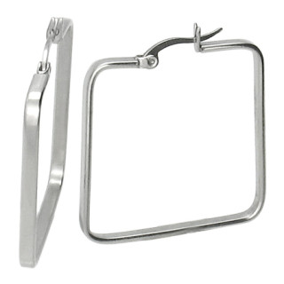 Ocelové náušnice kruhy SESS0031