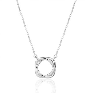 Moderní stříbrný náhrdelník pro ženy 3139940001