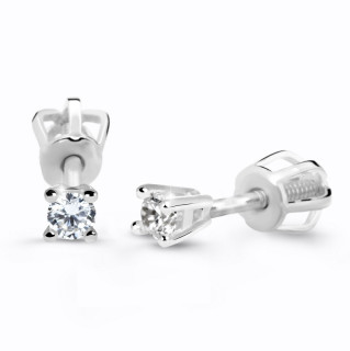 Briliantové náušnice z bílého zlata DZ60129-30-00-X-2