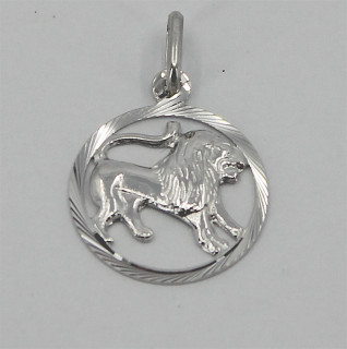 Přívěsek se znamením Lev stříbrný 3035770013