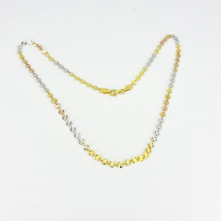 Pozlacený náhrdelník stříbrný 3131820005