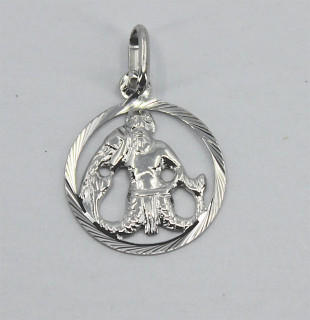 Přívěsek se znamením Vodnář stříbrný 3035830010