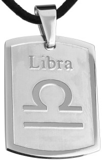 Ocelový přívěsek SESSP823-07 Váhy