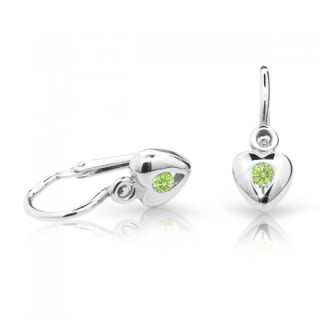 Náušnice pro miminka Cutie C1556B-Peridot Green