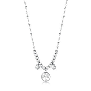 Stylový náhrdelník z chirurgické oceli Brosway CHAKRA BHKN167