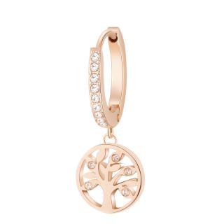 visací náušnice s krystaly BHKE006