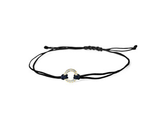 Minimalistický náramek se zlatým přívěskem Z3061N-60-10-X-1-B