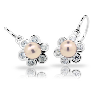 Dětské náušnice Cutie C2489 Peach